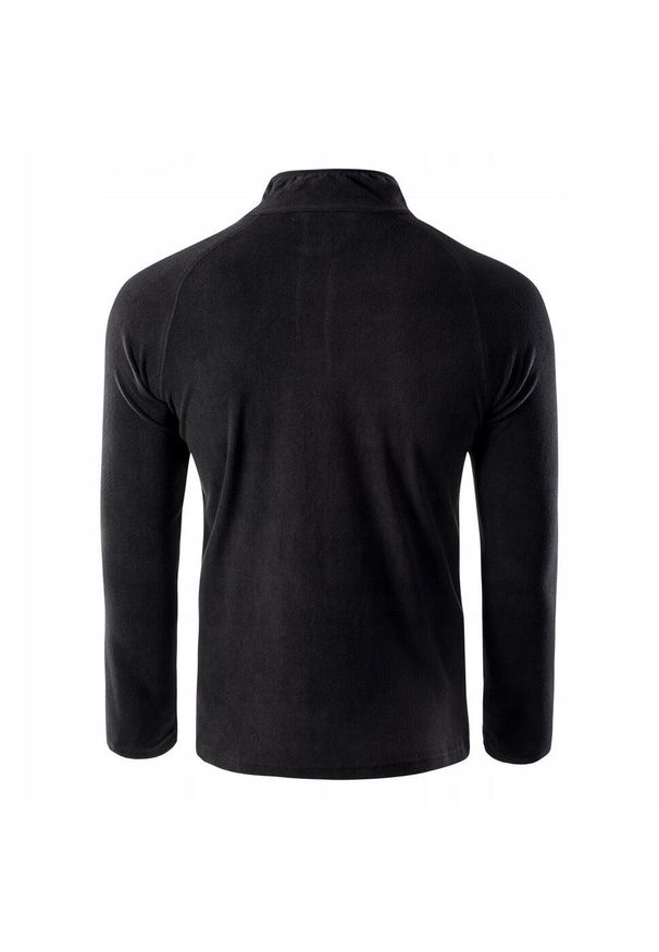 Bluza polarowa dla mężczyzn Hi-tec Dilaso. Kolor: czarny. Materiał: polar. Sport: turystyka piesza