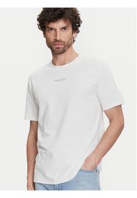 Marc O'Polo T-Shirt B21 2012 51382 Biały Regular Fit. Typ kołnierza: polo. Kolor: biały. Materiał: bawełna #5
