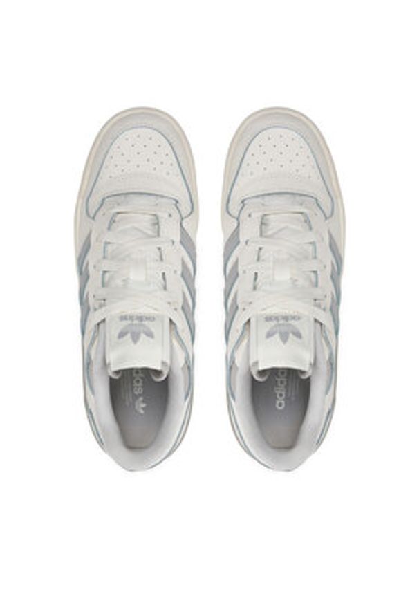 Adidas - adidas Sneakersy Forum Low CL IH7915 Biały. Kolor: biały. Materiał: skóra