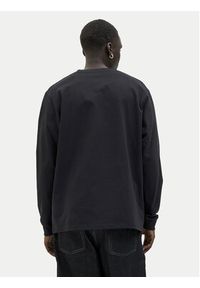 Jack & Jones - Jack&Jones Longsleeve Soho 12278788 Czarny Relaxed Fit. Kolor: czarny. Materiał: bawełna. Długość rękawa: długi rękaw #3