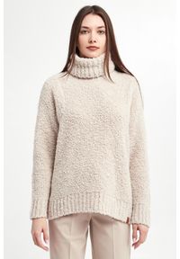 Emporio Armani - Golf damski EMPORIO ARMANI. Typ kołnierza: golf
