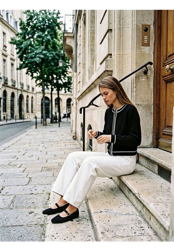 Sinsay - Kardigan z kontrastową lamówką - czarny. Kolor: czarny