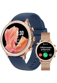 SMARTWATCH Damski Gravity GT5-6 GD/GD/BU. Rodzaj zegarka: smartwatch #1
