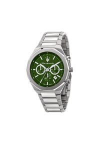 Maserati Zegarek Stile R8873642011 Srebrny. Kolor: srebrny