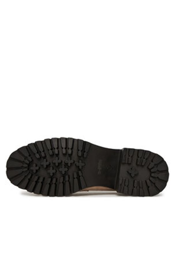 G-Star RAW - G-Star Raw Loafersy WI34-JANELLE-01 Beżowy. Kolor: beżowy. Materiał: zamsz, skóra