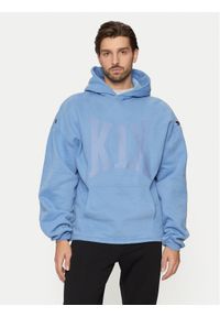 K1X Bluza Hoodie 60210137 Niebieski Regular Fit. Kolor: niebieski. Materiał: bawełna #1