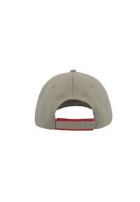 ATLANTIS - Czapka Z Daszkiem Zoom Piping Sandwich Sports 6 Panel Contrast. Kolor: szary