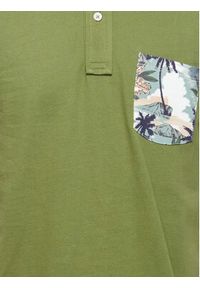 Blend Polo 20715469 Zielony Regular Fit. Typ kołnierza: polo. Kolor: zielony. Materiał: bawełna #8