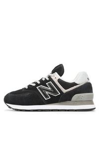 New Balance Sneakersy WL574EVB Czarny. Kolor: czarny. Materiał: zamsz, skóra. Model: New Balance 574