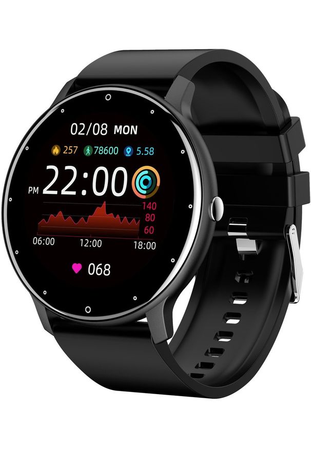 Smartwatch Gravity GT1-3 Czarny (GT1-3). Rodzaj zegarka: smartwatch. Kolor: czarny
