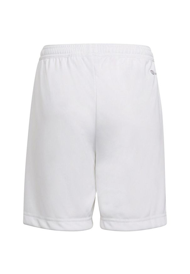 Adidas - Spodenki piłkarskie dla dzieci adidas Entrada 22. Kolor: biały. Styl: sportowy