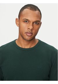 BOSS Longsleeve Tempesto 50520725 Zielony Regular Fit. Kolor: zielony. Materiał: bawełna. Długość rękawa: długi rękaw