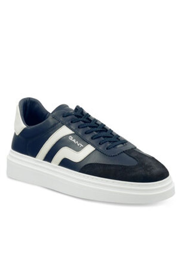 GANT - Gant Sneakersy 30633968 Granatowy. Kolor: niebieski. Materiał: skóra, zamsz