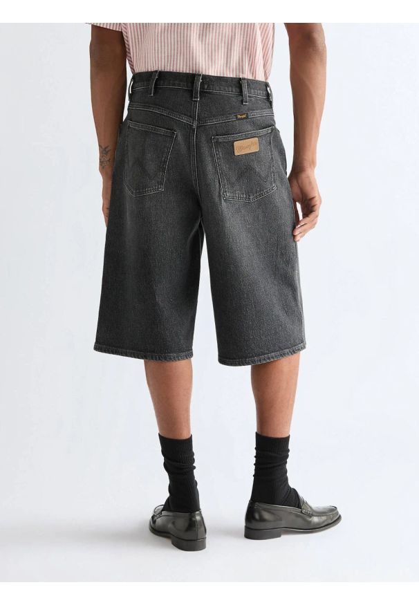 Wrangler - MESKIE SZORTY WRANGLER JORT SHORTS IRON FAWN 112377849