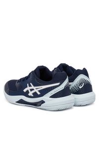 Asics Buty do tenisa Gel-Dedicate 8 Clay 1042A255 Granatowy. Kolor: niebieski. Materiał: skóra. Sport: tenis #2