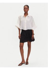 Vero Moda Spódnica mini Clara 10336425 Czarny Regular Fit. Kolor: czarny. Materiał: wiskoza