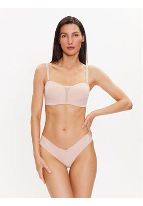 Triumph Biustonosz bezfiszbinowy Flex Smart 10214443 Beżowy. Kolor: beżowy. Materiał: syntetyk