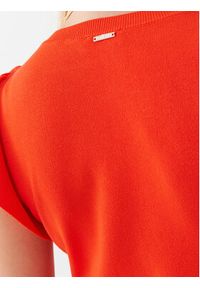 Liu Jo Sweter WF3122 MS49I Pomarańczowy Regular Fit. Kolor: pomarańczowy. Materiał: wiskoza #6