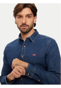 Levi's® Koszula jeansowa Battery Housemark 86625-0052 Niebieski Slim Fit. Kolor: niebieski. Materiał: bawełna