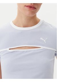 Puma Sukienka codzienna Ess Cut-Out 629769 Błękitny Slim Fit. Okazja: na co dzień. Kolor: niebieski. Materiał: bawełna. Typ sukienki: proste. Styl: casual #3