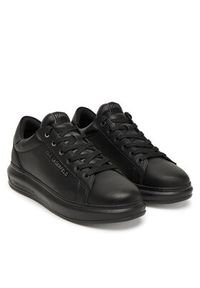 Karl Lagerfeld - KARL LAGERFELD Sneakersy KL52575N Czarny. Kolor: czarny. Materiał: skóra