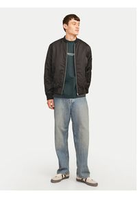 Jack & Jones Longsleeve Vesterbro 12251775 Zielony Loose Fit. Kolor: zielony. Materiał: bawełna. Długość rękawa: długi rękaw #6