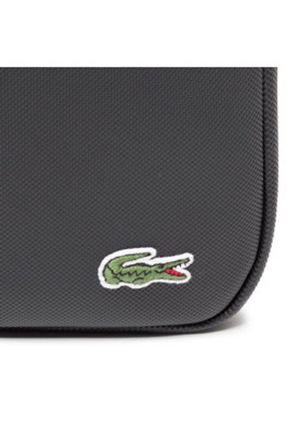 Lacoste Saszetka M Flat Crossover NH3308LV Czarny. Kolor: czarny. Materiał: materiał