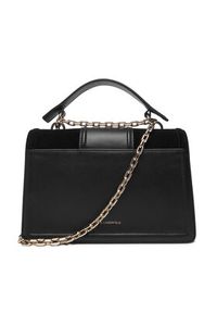 Karl Lagerfeld - KARL LAGERFELD Torebka A4W30278 Czarny. Kolor: czarny. Materiał: skórzane, zamszowe #4