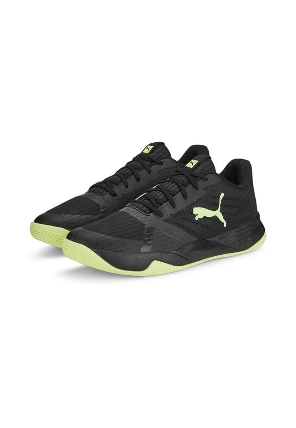 Buty do chodzenia męskie Puma Accelerate Pro Ii. Zapięcie: sznurówki. Kolor: żółty, wielokolorowy, czarny, zielony. Materiał: materiał, syntetyk, tkanina. Szerokość cholewki: normalna. Sport: turystyka piesza