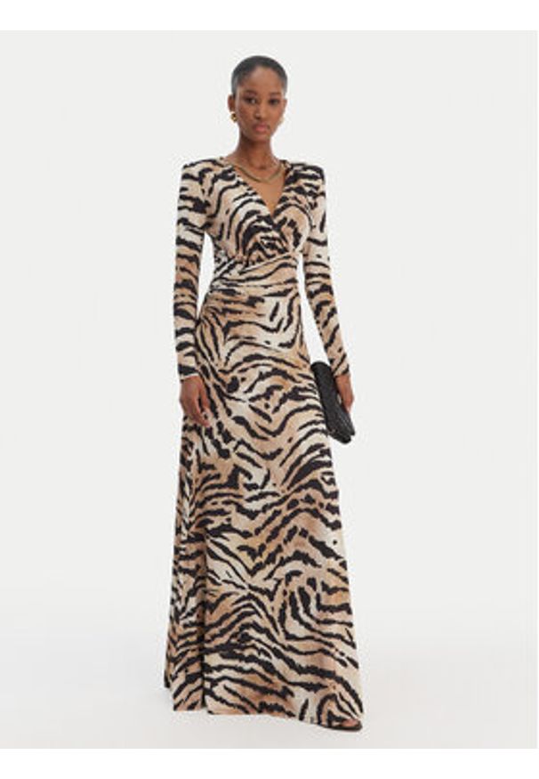 Marciano Guess Sukienka wieczorowa 6RGK09 6084A Kolorowy Regular Fit. Materiał: syntetyk. Wzór: kolorowy. Styl: wizytowy