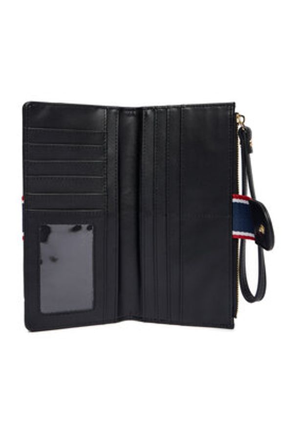 Beverly Hills Polo Club Portfel CEO-BHPC-W1-006-AW25 Czarny. Kolor: czarny. Materiał: materiał