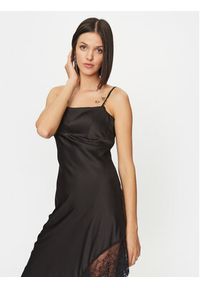 Rinascimento Sukienka wieczorowa CFC0019205002 Czarny Regular Fit. Kolor: czarny. Materiał: syntetyk. Styl: wizytowy #5