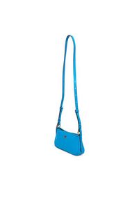 Pinko - PINKO Torebka Half Moon Baguette Mini AI 25-26 PLTT 105069 A0QO Niebieski. Kolor: niebieski. Materiał: skórzane #3