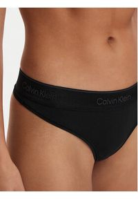 Calvin Klein Underwear Stringi LV00QF8826 Czarny. Kolor: czarny. Materiał: bawełna #3