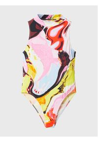 Desigual Body Landa 22WWQK23 Kolorowy Slim Fit. Materiał: wiskoza. Wzór: kolorowy #4