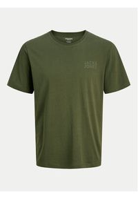 Jack & Jones - Jack&Jones T-Shirt Corp Logo 12151955 Zielony Standard Fit. Kolor: zielony. Materiał: bawełna #6