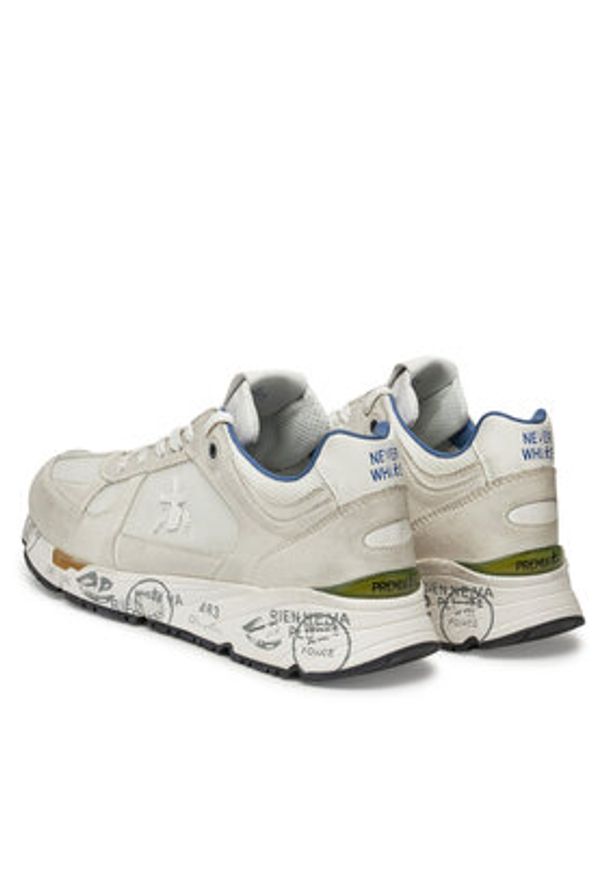 Premiata Sneakersy MASE VAR 6621 Biały. Kolor: biały. Materiał: skóra