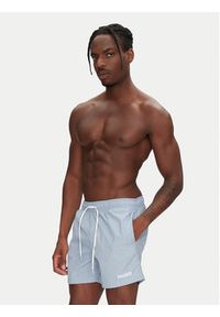Hugo - HUGO Szorty kąpielowe Haiti 50469312 Błękitny Regular Fit. Kolor: niebieski. Materiał: syntetyk #7
