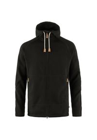 Bluza męska Fjällräven Övik Fleece Hoodie. Kolor: wielokolorowy, szary, czarny. Materiał: polar. Sport: turystyka piesza #1