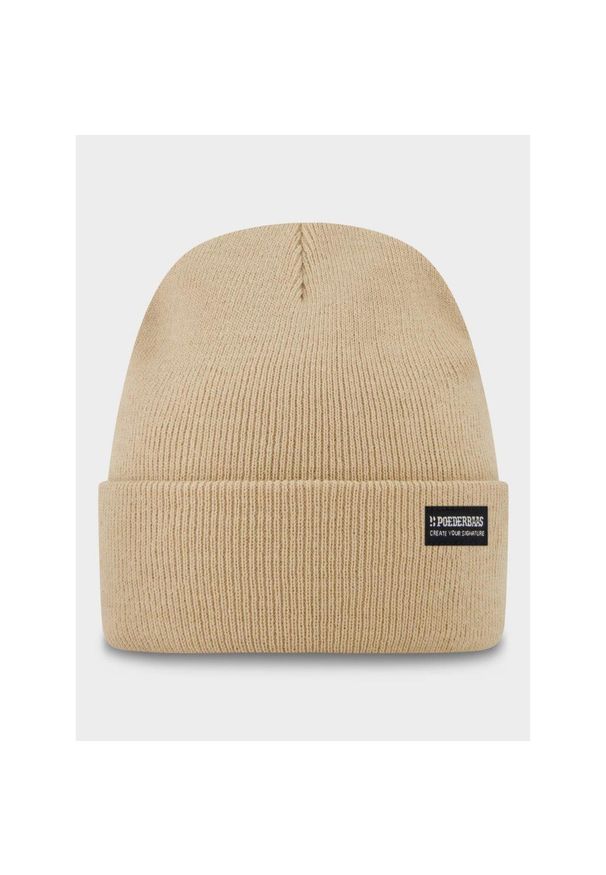 POEDERBAAS - Czapka narciarska dla dorosłych Poederbaas Park Beanie. Kolor: brązowy. Materiał: akryl. Sezon: zima. Styl: casual, sportowy