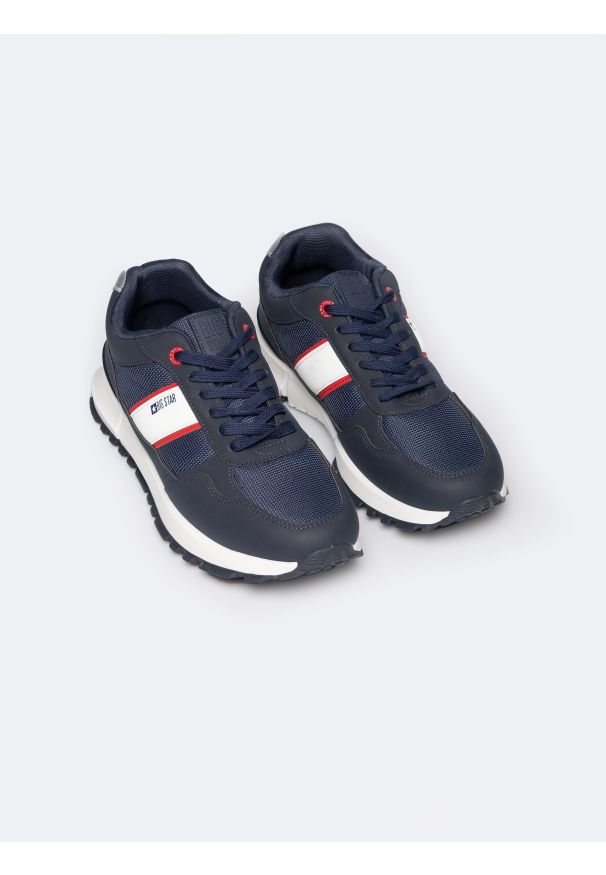 Big-Star - Sneakersy męskie granatowe RR174290 403. Kolor: niebieski