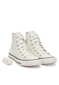 Converse Trampki Chuck Taylor All Star Crochet Laces A10686C Beżowy. Kolor: beżowy. Materiał: materiał #3