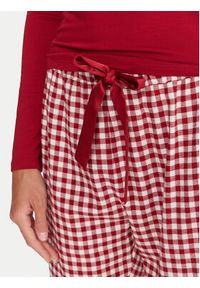 Hunkemöller Piżama 302780 Czerwony Regular Fit. Kolor: czerwony. Materiał: wiskoza