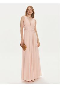 Fracomina Sukienka wieczorowa FQ24SD3027W41201 Różowy Slim Fit. Kolor: różowy. Materiał: syntetyk. Styl: wizytowy #3