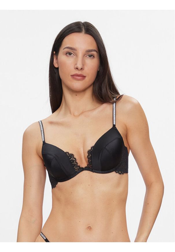 Hunkemöller Biustonosz bardotka Beth Pp 203596 Czarny. Kolor: czarny