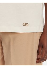 Liu Jo Sport T-Shirt TA5187 J6308 Biały Relaxed Fit. Kolor: biały. Materiał: bawełna. Styl: sportowy #2