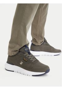 Beverly Hills Polo Club Sneakersy CWBEO-LUUK-01 V5 Khaki. Kolor: brązowy. Materiał: materiał #1