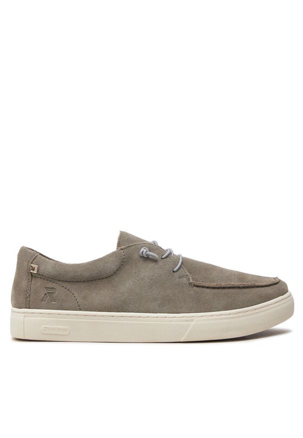 Rieker Revolution Lifestyle Mokasyny U0702-42 Szary. Kolor: szary. Materiał: zamsz, skóra