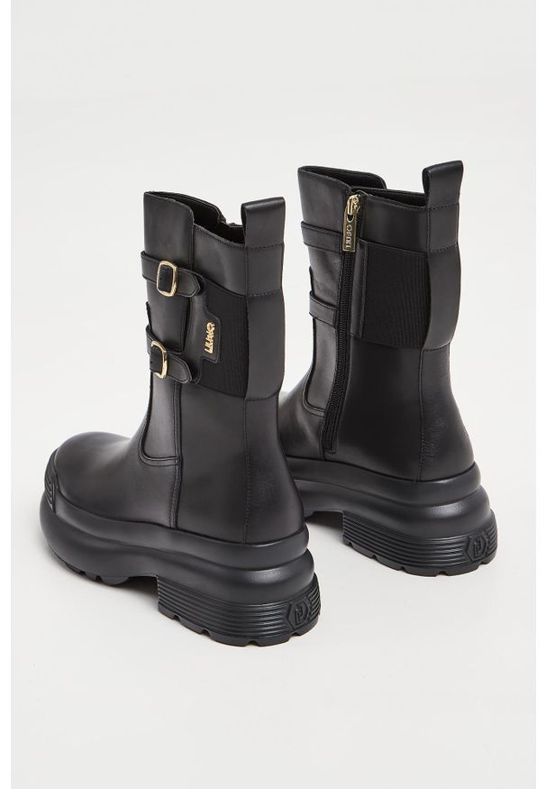 Liu Jo - Botki skórzane LIU JO. Materiał: skóra