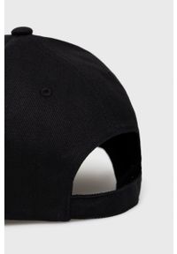 PS PAUL SMITH - PS Paul Smith czapka bawełniana kolor czarny. Kolor: czarny. Materiał: bawełna